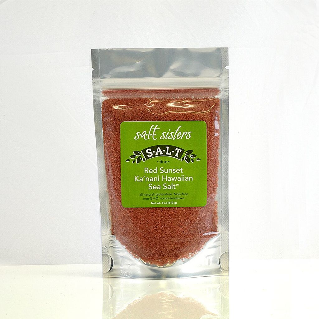 Red Sunset Kanani Hawaiian Sea Salt 4 oz.