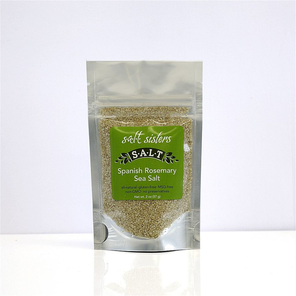 Spanish Rosemary Sea Salt 2 oz.