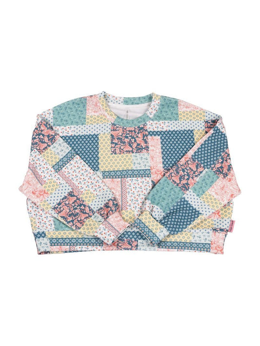 LANEY QUILT PULLOVER
