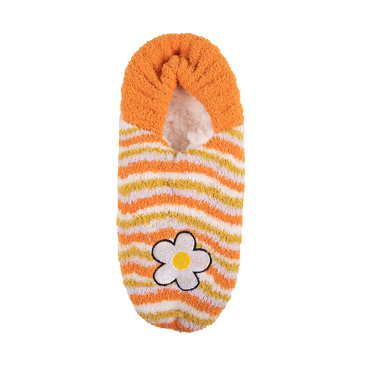 Sunflower Slipper Sock