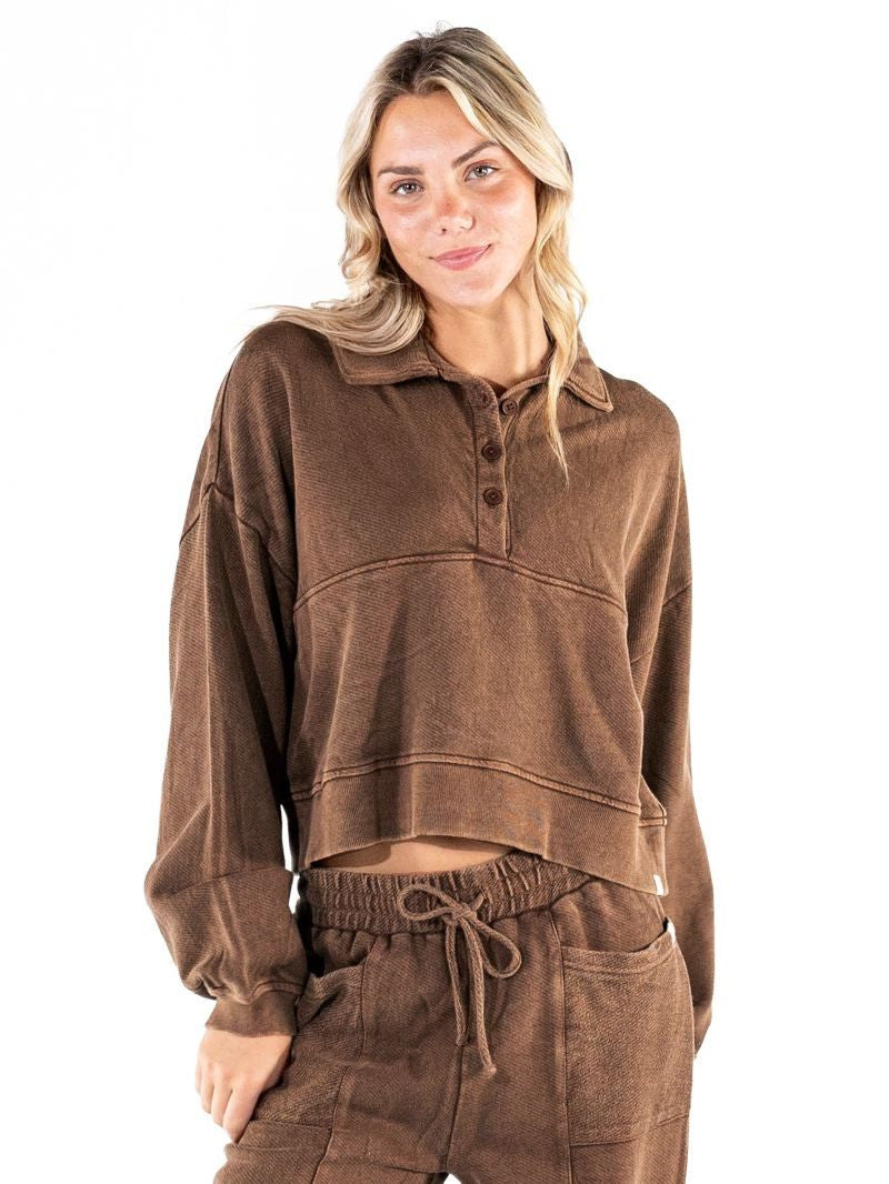 THE SNAP SWEATSHIRT