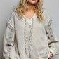 BALLOON SLEEVE TOP