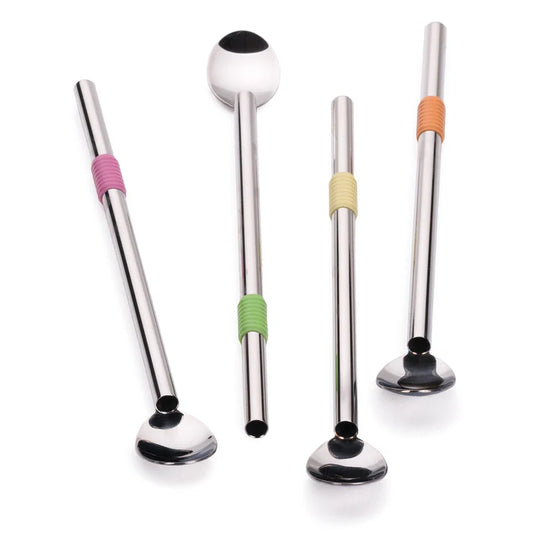 SPOON STRAW SET4