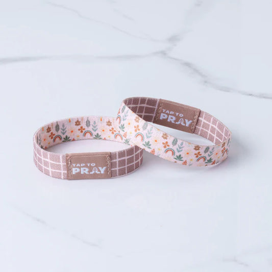 TAP TO PRAY WRISTBAND PRAIRIE & PLAID