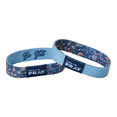 TAP TO PRAY WRISTBAND WILDFLOWER- BE STILL