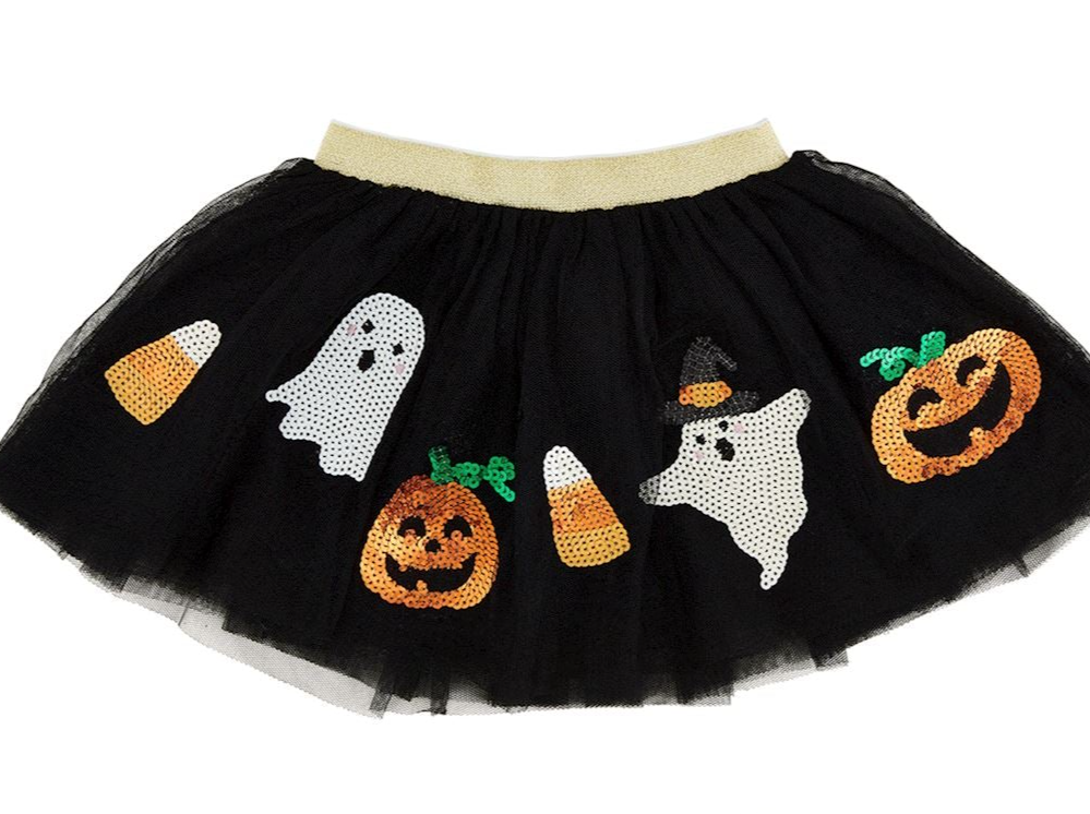 BLACK HALLOWEEN TUTU