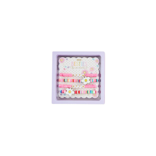 FLOWER BFF BEADED BRACELETS
