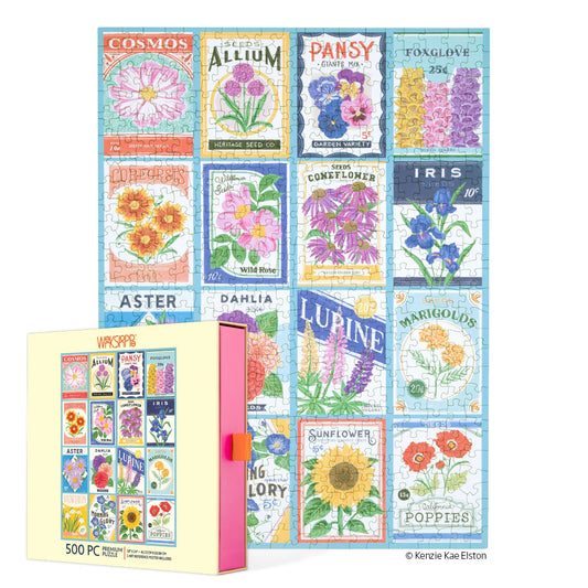 SEED PACKETS 500PC PUZZLE