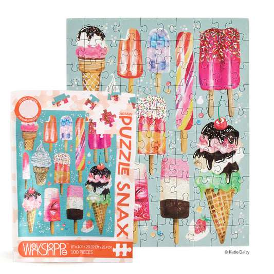 ICE CREAM AND POPS 100PC PUZZLE