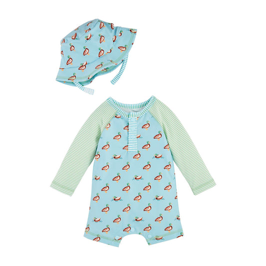 DUCK RASHGUARD W/HAT