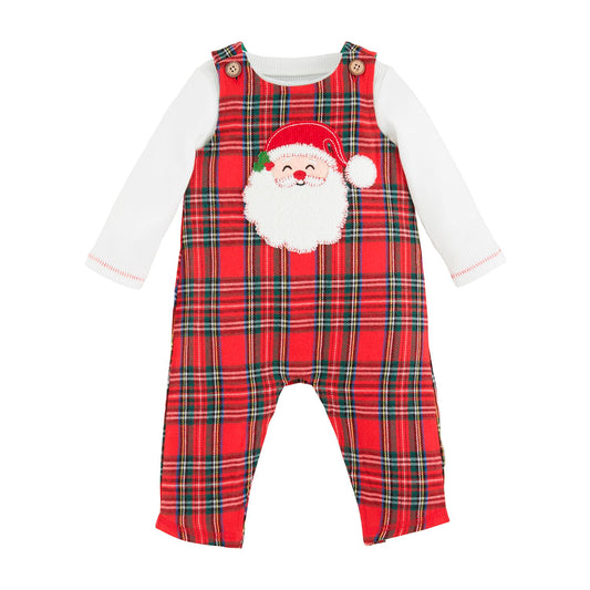 SANTA TARTAN LONGALL SET