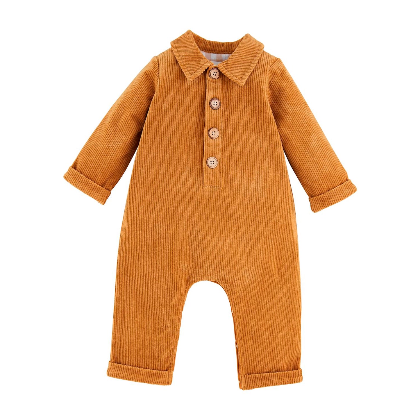 CORDUROY ONE-PIECE