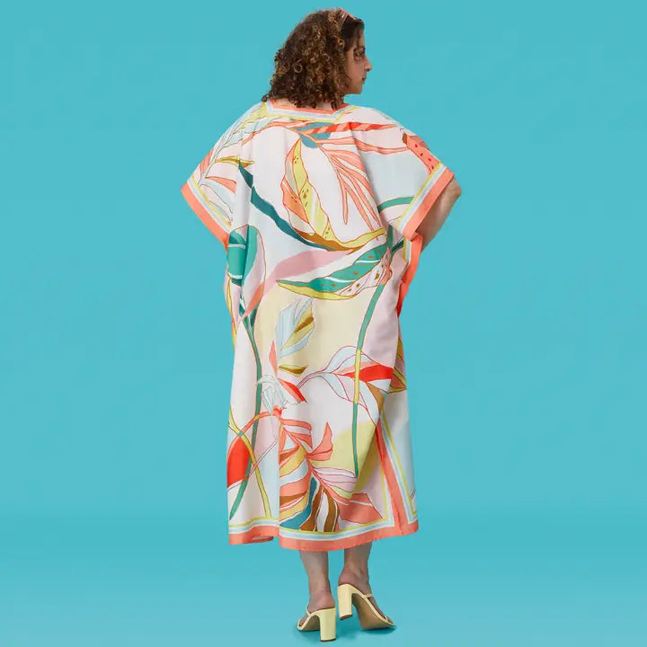 EXOTIC LEAVES CAFTAN