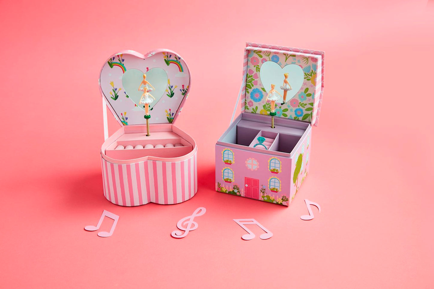 HEART JEWELRY MUSIC BOX