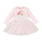 PINK SANTA TUTU DRESS- Small