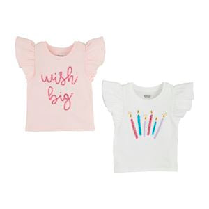 Wish Big Girl Birthday Tees