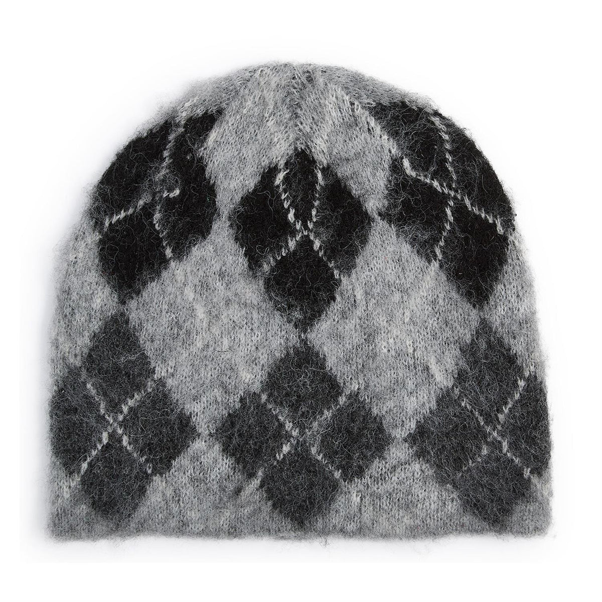 ARGYLE HAT GREY/BLACK