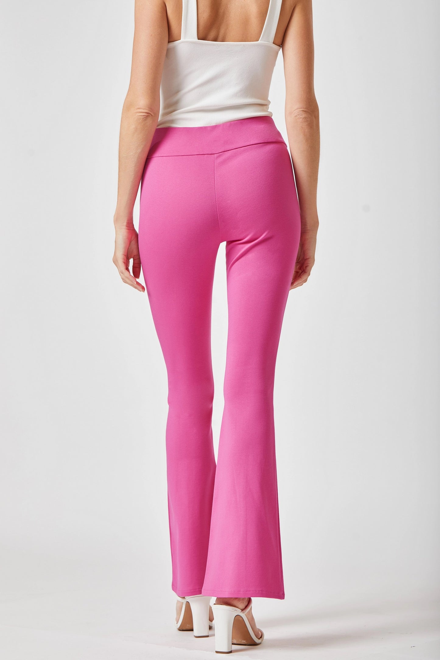 FLARE PANT HOT PINK