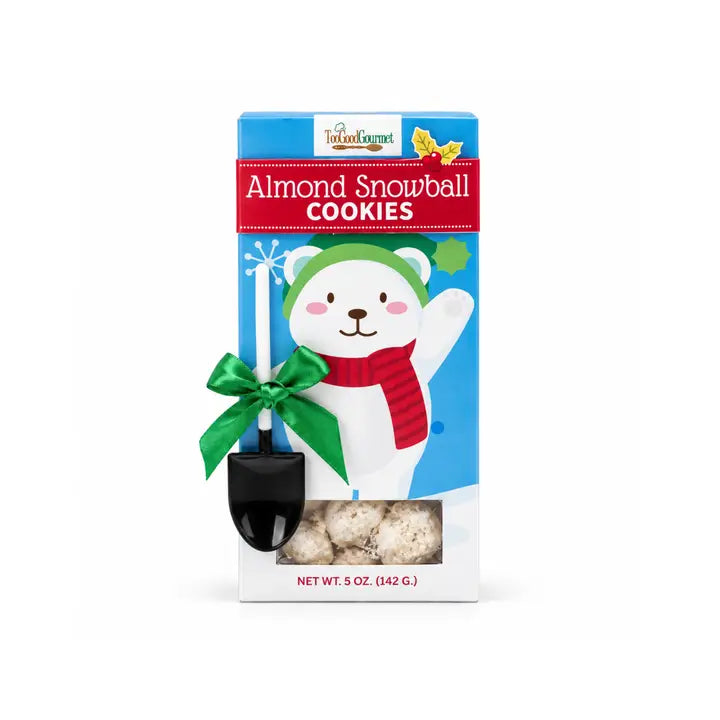 POLAR BEAR ALMOND SNOWBALL COOKIES