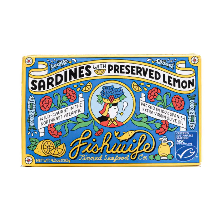 SARDINES W/PRESERVED LEMON