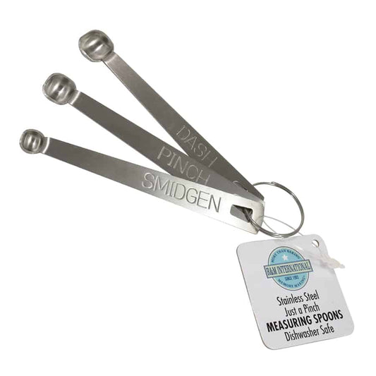 WALL BUCKET JUST A PINCH MEASURING SPOONS