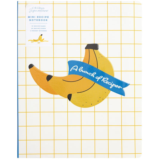 BUNCH OF BANANAS MINI RECIPE NOTEBOOK