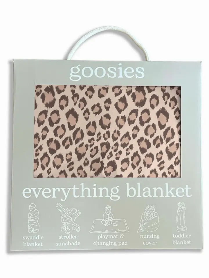 CLASSIC LEOPARD EVERTHING BLANKET