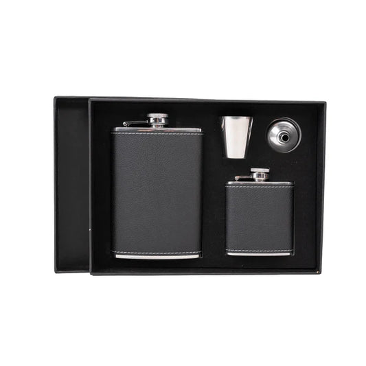 TWO FOR THE ROAD FLASK SET