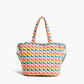 RAINBOW WINGS FLORAL TOTE