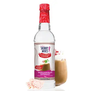 SUGAR FREE WHITE CHOCOLATE PEPPERMINT