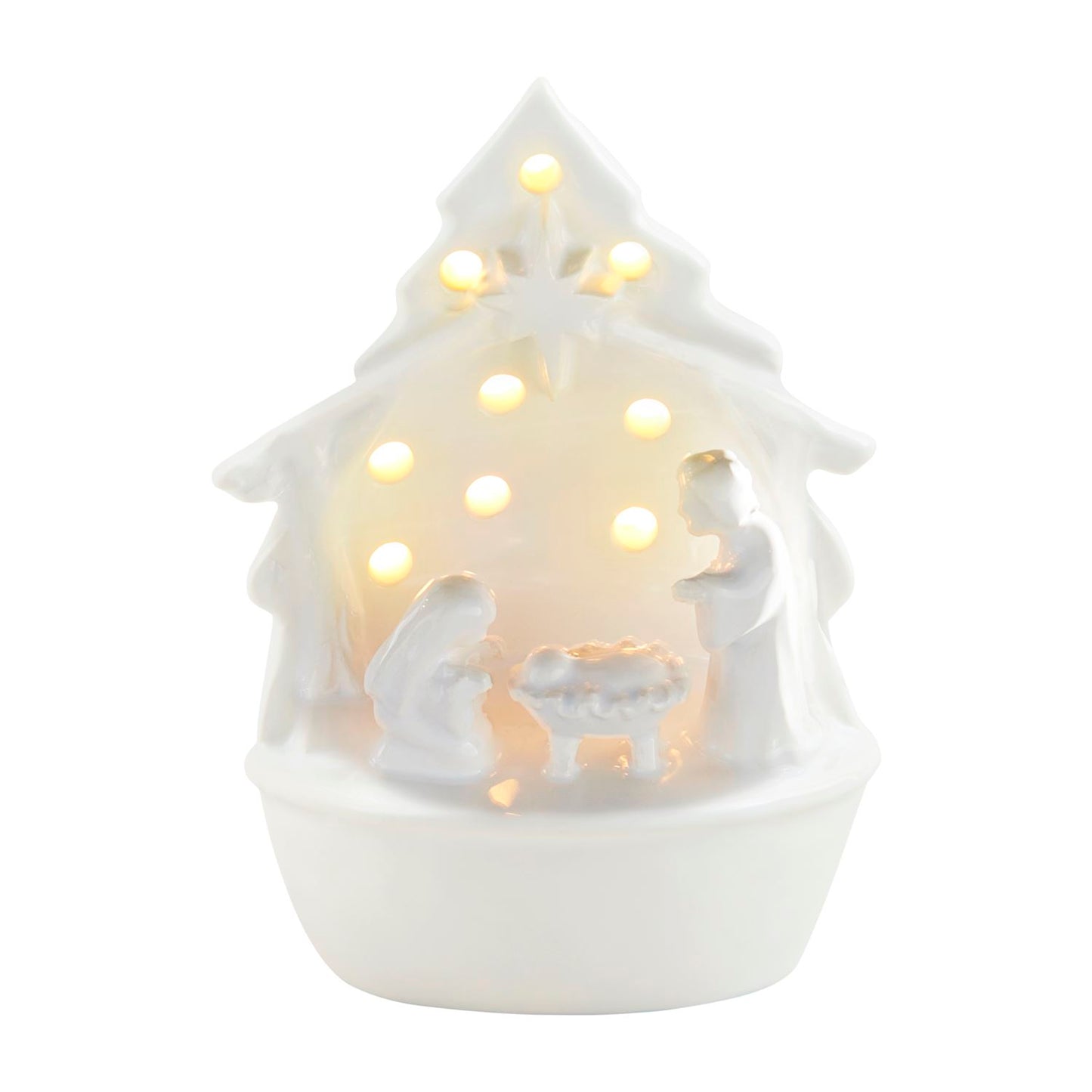 LIGHT UP NATIVITY SITTER