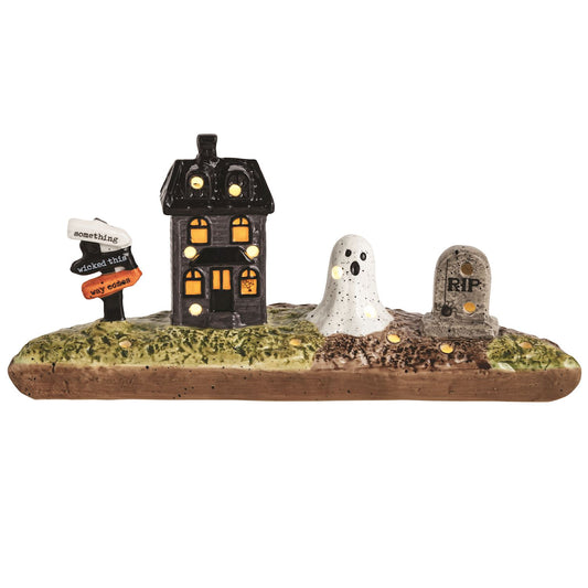 LARGE HALLOWEEN LED SITTER