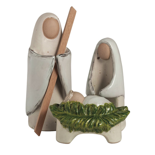 FARM XMAS CERAMIC NATIVITY SET