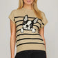 STRIPPED FRENCH BULLDOG SWEATER