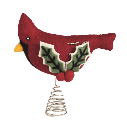 CARDINAL TREE TOPPER