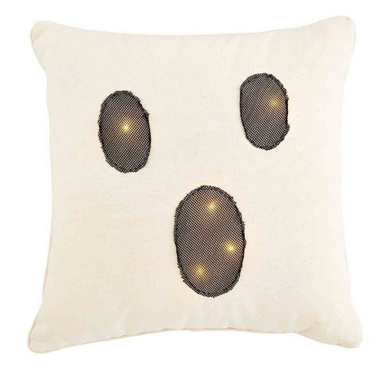 GHOST LIGHT UP PILLOW