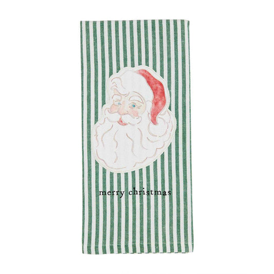 SANTA XMAS PRINTED PATCH TOWEL