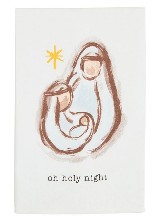 OH NATIVITY COTTON TOWEL