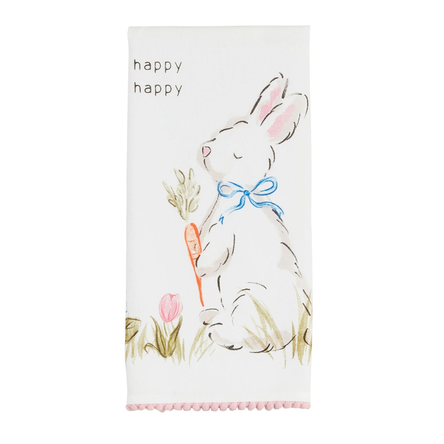 HAPPY HAPPY BUNNY TREA TOWEL