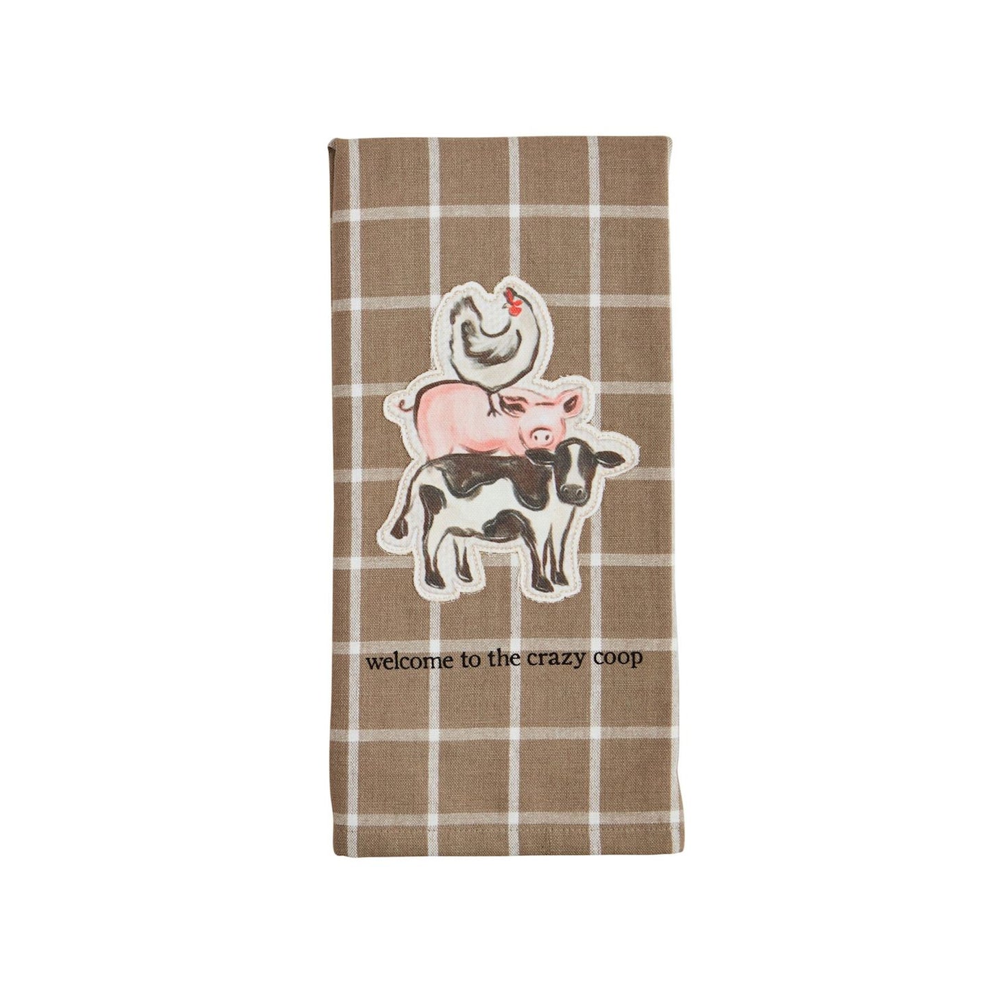 COOP CANVAS PATCH TOWEL