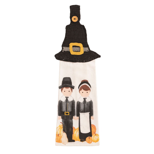HAT THANKSGIVING HANGING TOWEL
