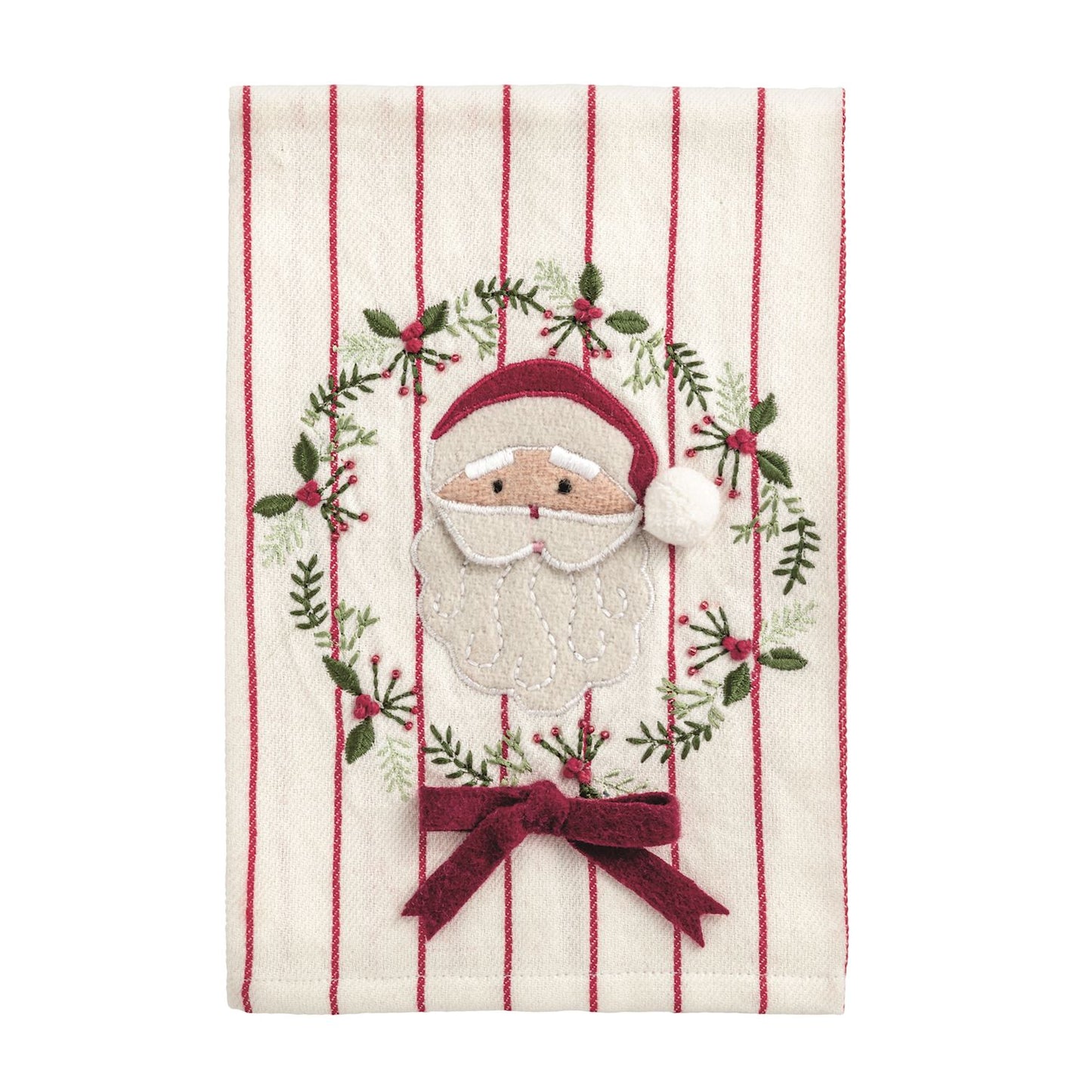 SANTA APPLIQUE TOWEL