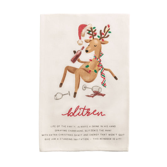 BLITZEN POEM TOWEL
