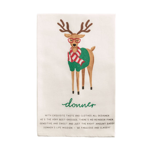 DONNER POEM TOWEL