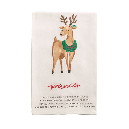 PRANCER POEM TOWEL
