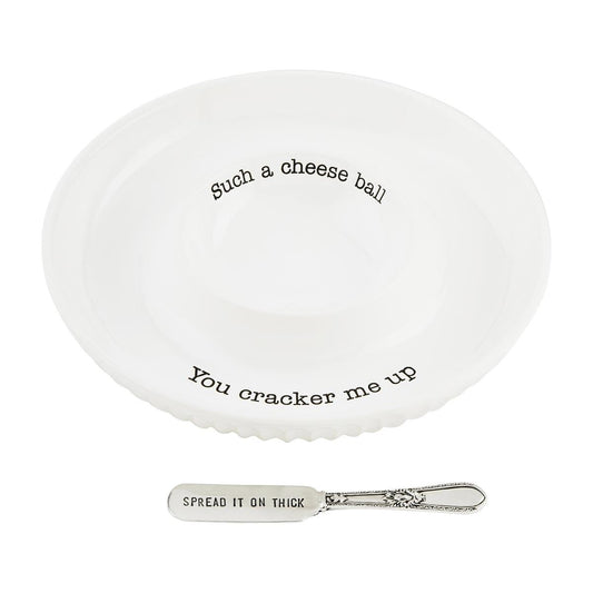 CHEESEBALL DISH SET