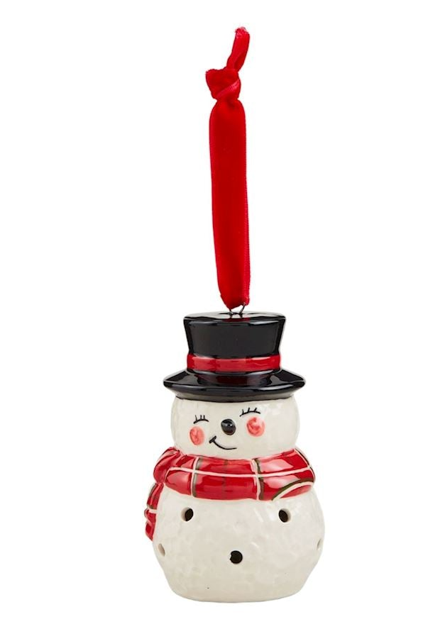 SNOWMAN CLASSIC LIGHT ORNAMENT