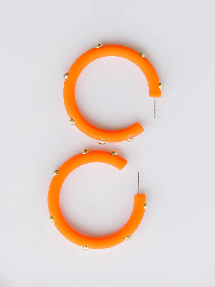Candace Earring Orange Large