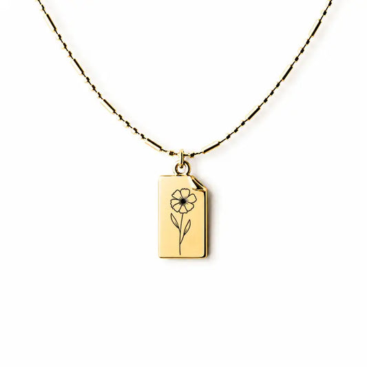 STORYTELLERS NECKLACE FLOWER