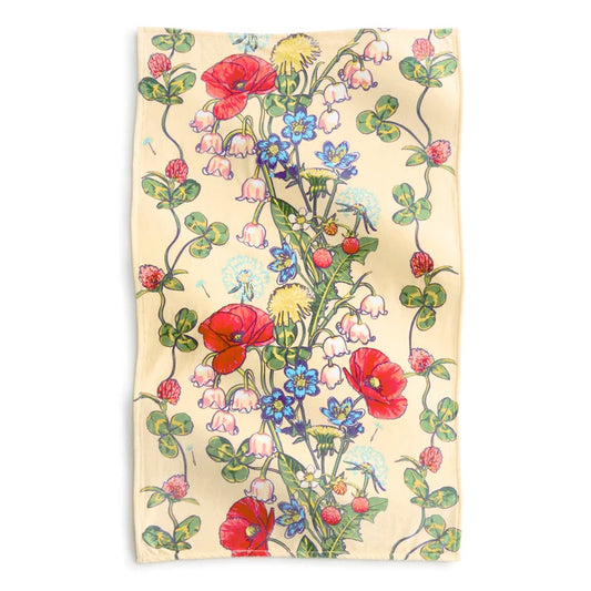PLUSH THROW BLANKET: ALL THE PRETTY WILDFLOWERS